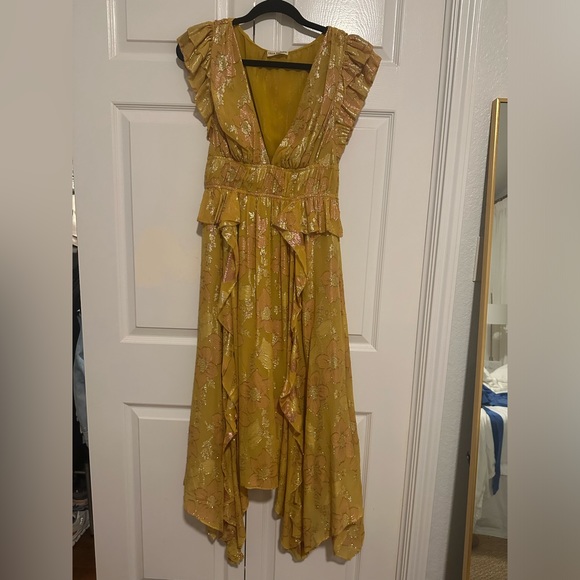 Ulla Johnson silk midi Nerisaa dress. Size M/6. - Picture 4 of 4